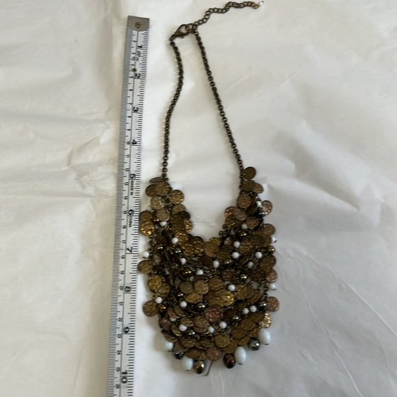*CLEOPATRA COIN BIB NECKLACE - Picture 4 of 5